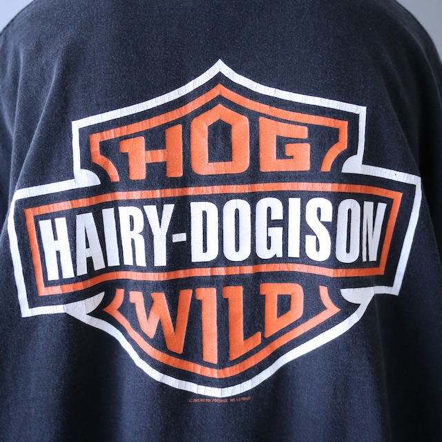 "BIG DOGS" HALRY-DOGISON XXXX super over silhouette h/s tee