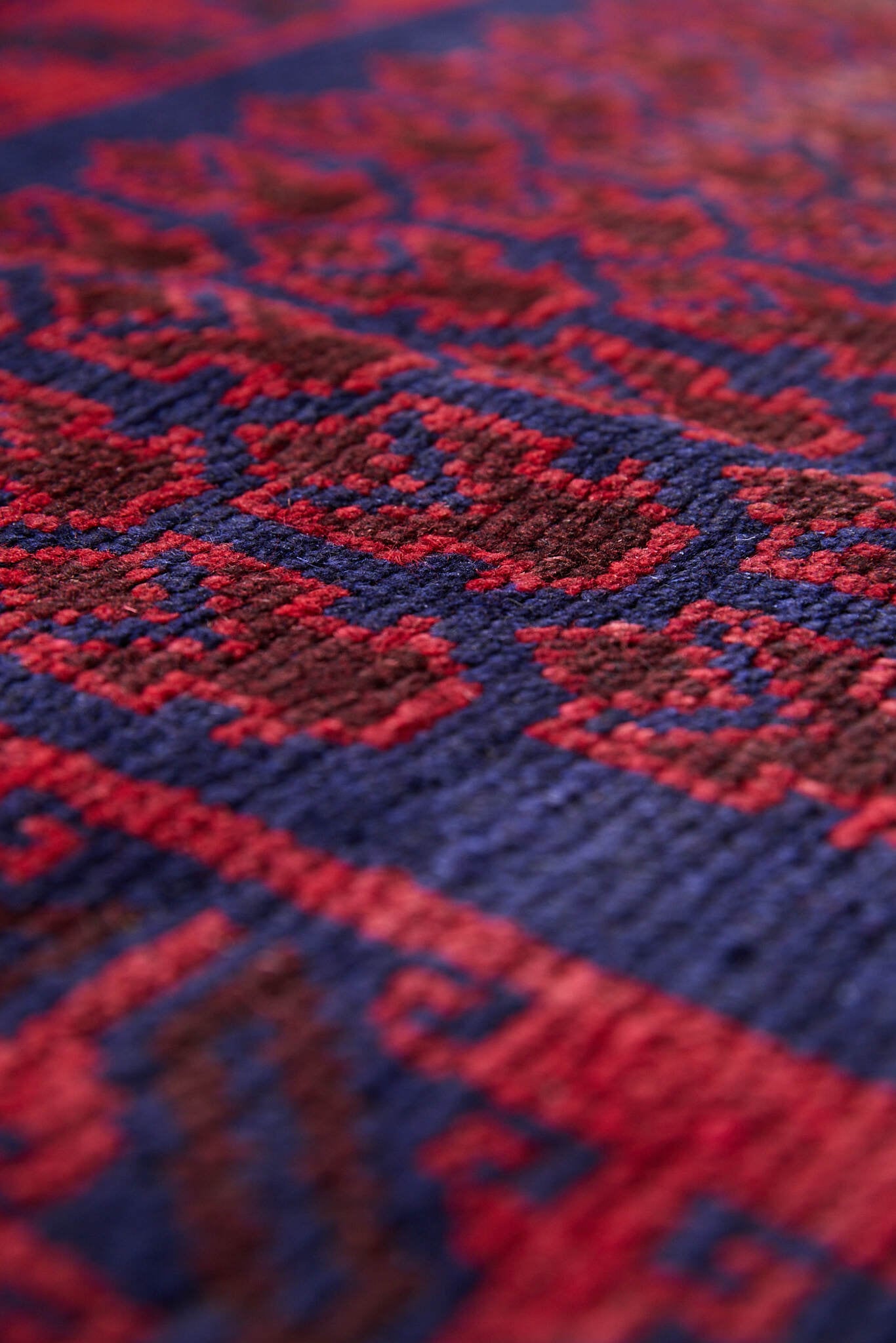 No.183 ヴィンテージラグ トライバルラグ バルーチ族 ウール（135×88cm