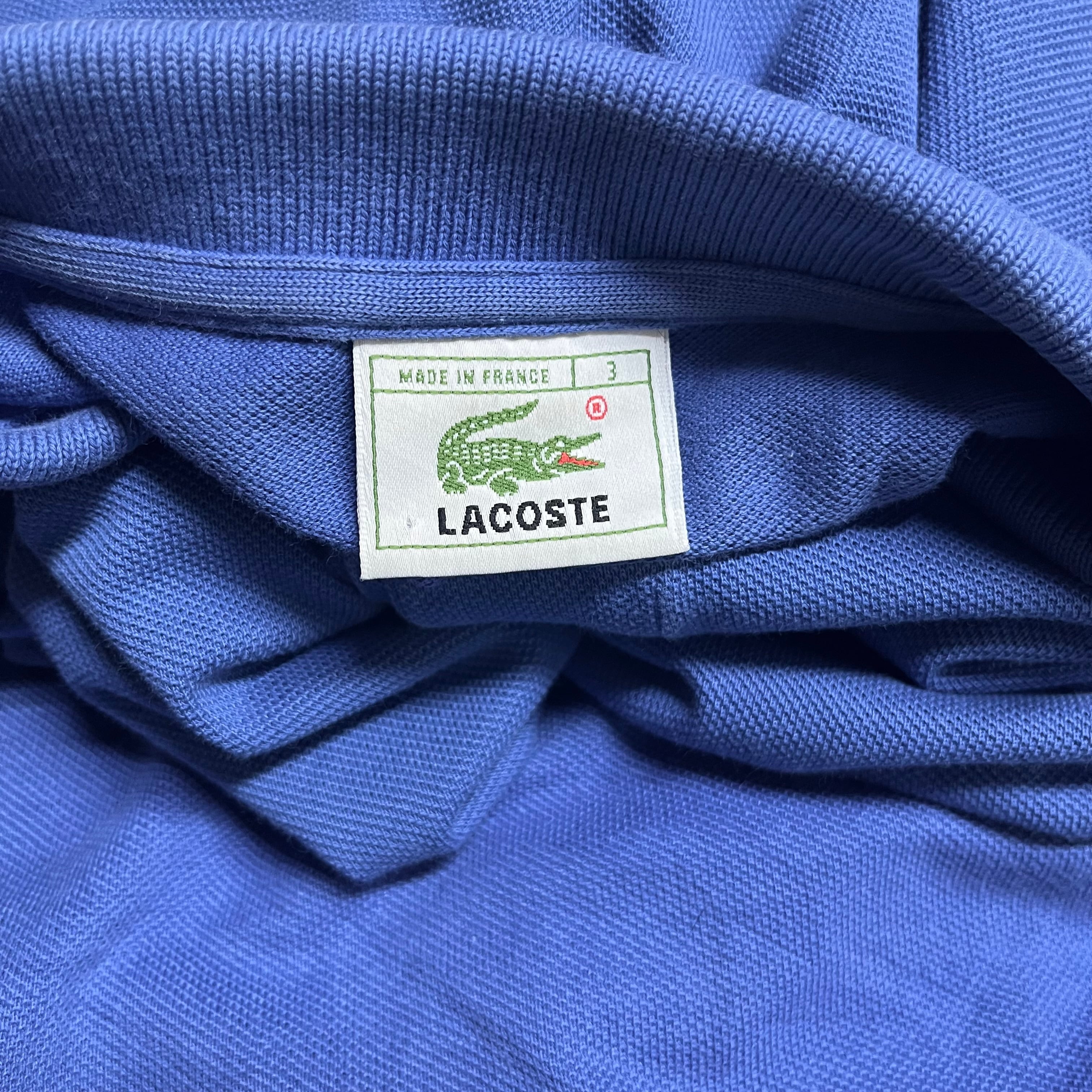 80s- french lacoste とラルフプルオーバー 80s French LACOSTE long sleeves Polo shirts / France【b'2372