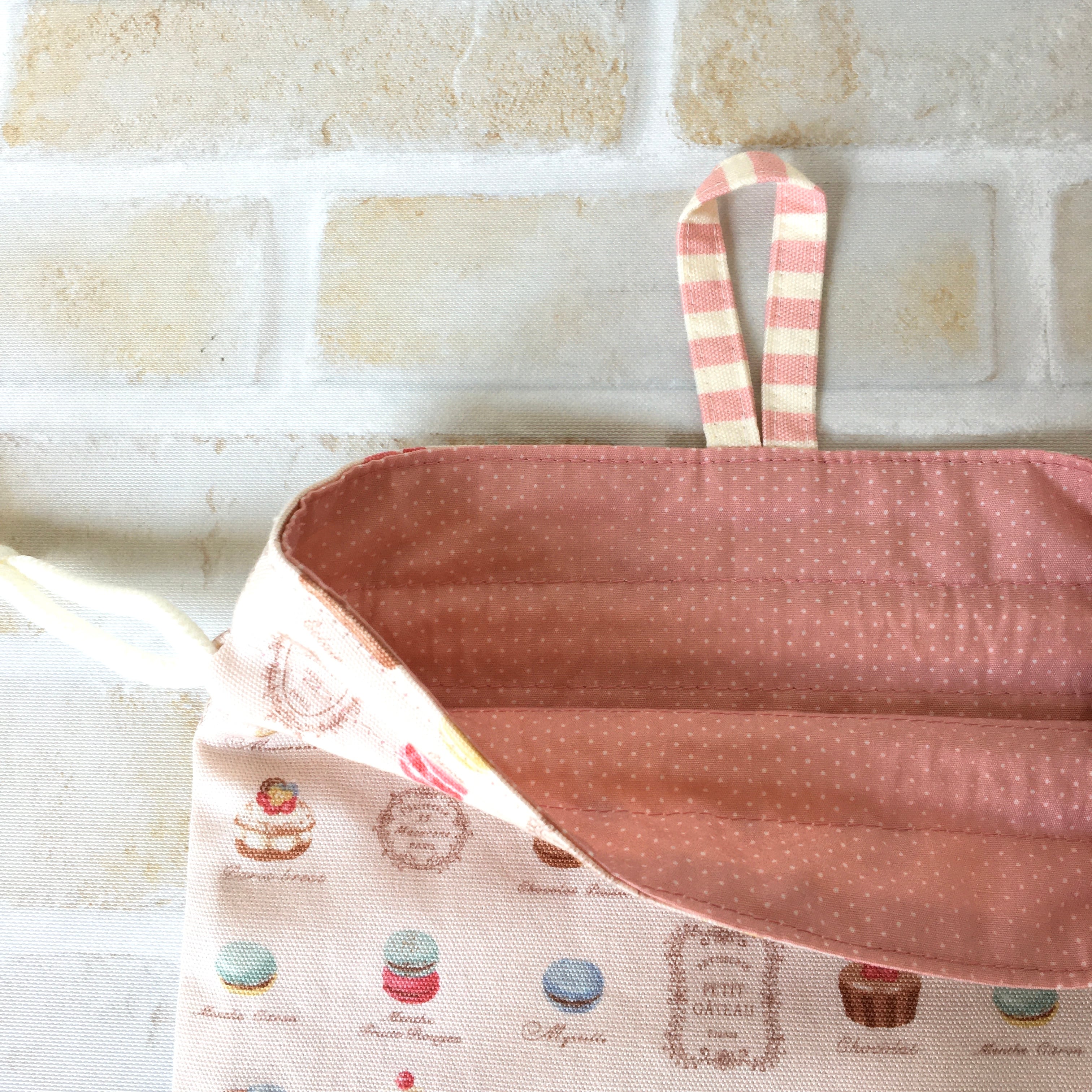 マカロン　白　ピンク　水色　3点　オーダー　ＹＵＷＡ  ハンドメイド　給食袋 マカロン 白 ピンク 水色 3点 オーダー YUWA ハンドメイド