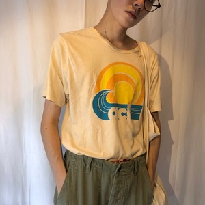 print T-shirt/beige