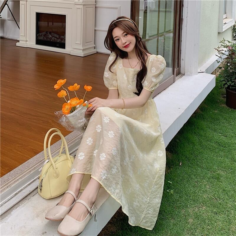 バックドレス レディースサマースタイルウェストスカート レース 夏物 レースアップ スクウェア YY-ファッション20600561765