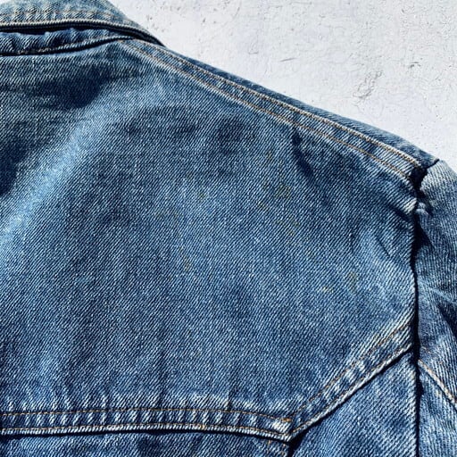 70's Levi's リーバイス ジップアップデニムジャケット オレンジタブ 70's Levi's リーバイス ジップアップデニムジャケット 70631-0416