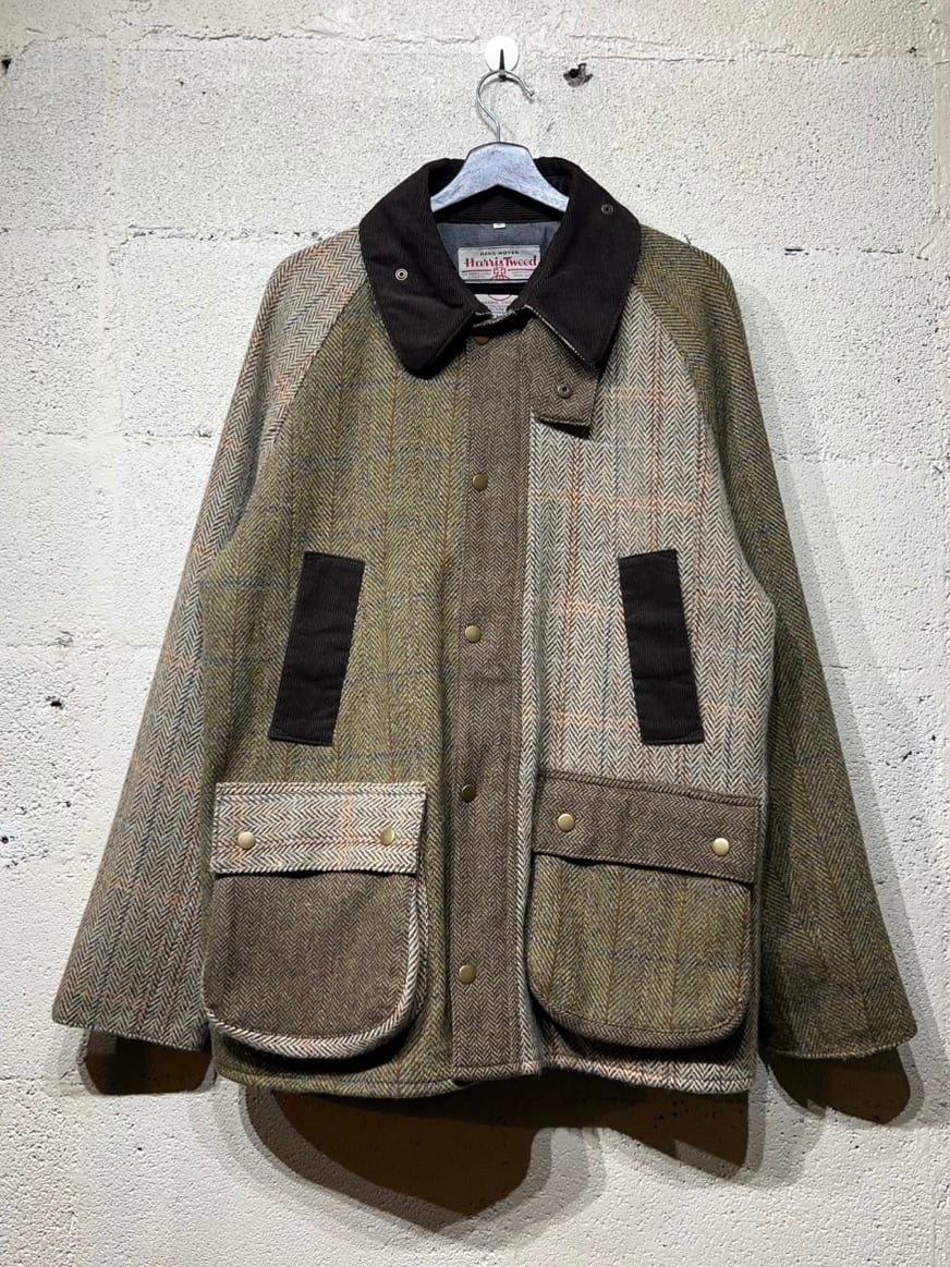 ca5 Harris Tweed Country Jacket サイズ3 BROWN