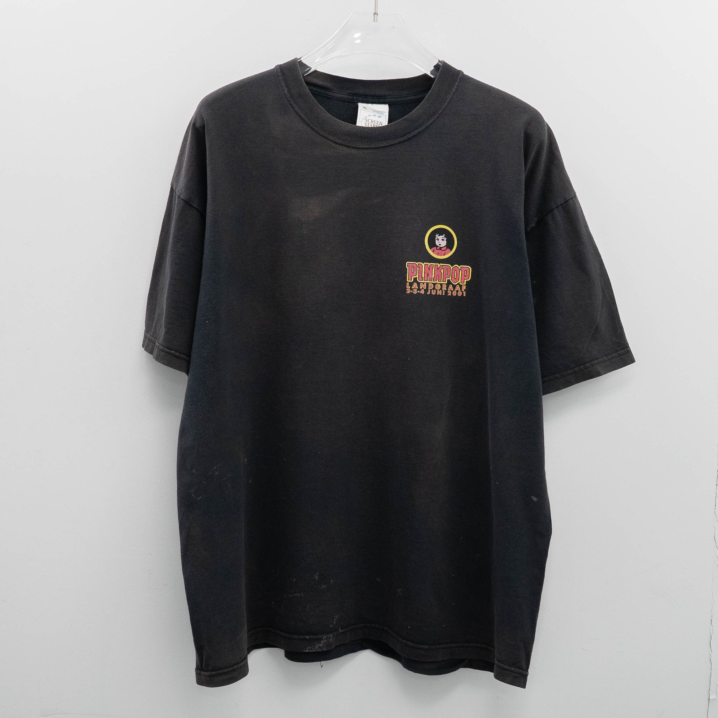 Pink Pop " 2001 Festival Black ” Screen Stars XL【A9-335】