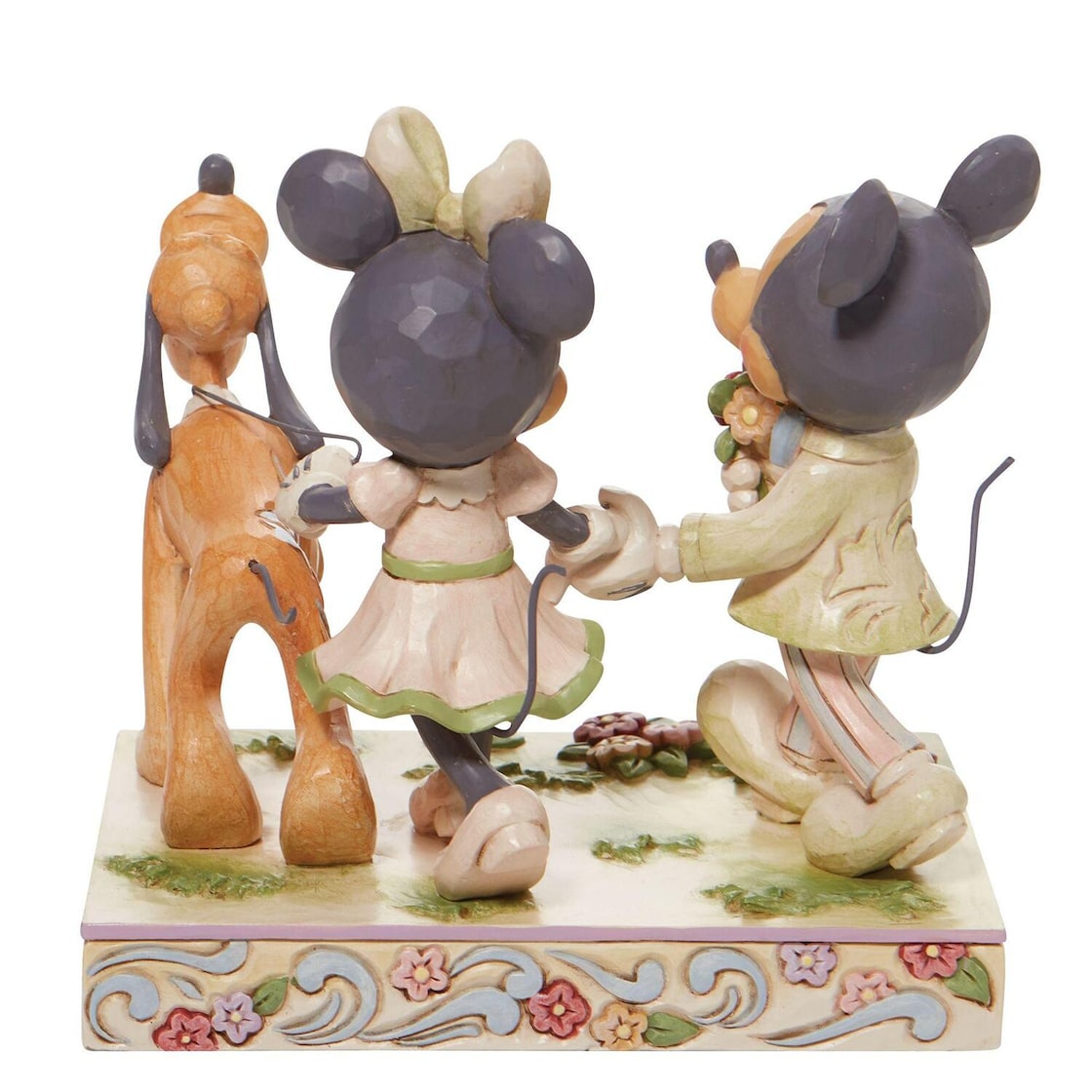 美品 ジムショア ディズニー ミッキー＆ミニー ウェディング 置き物