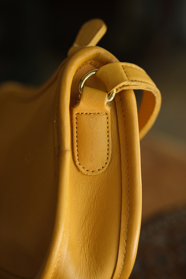 Utah/80-90’s “OLD COACH” glove leather shoulder bag