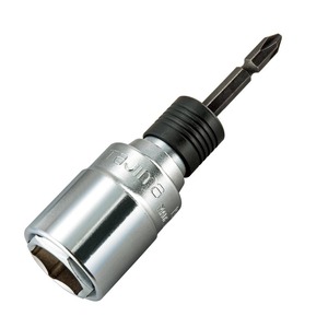 【在庫のみ】タジマ(Tajima) インパクトドライバー用ビット交換式ダブルソケット 6角 BS1924-6K 19×24mm 1個