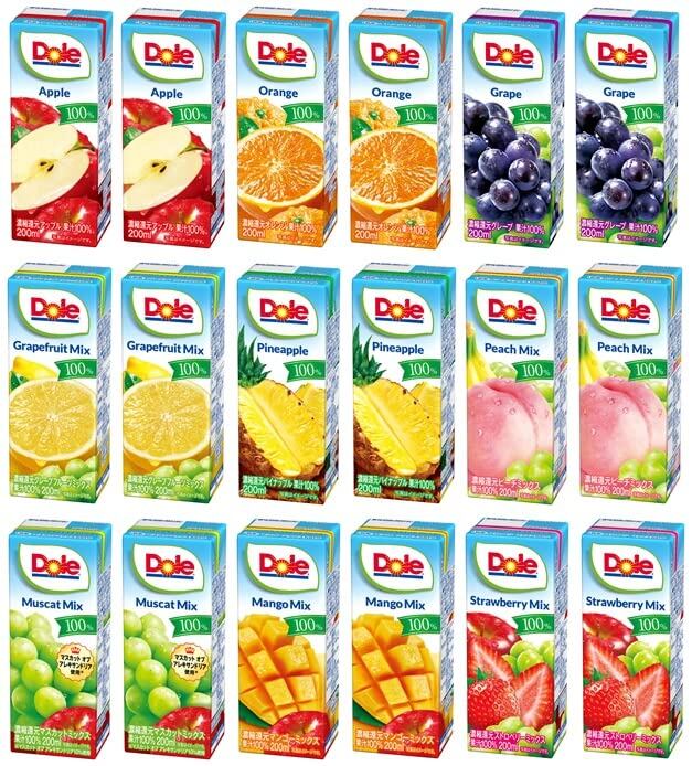 【数量限り】Doleアソートセット9種 18本