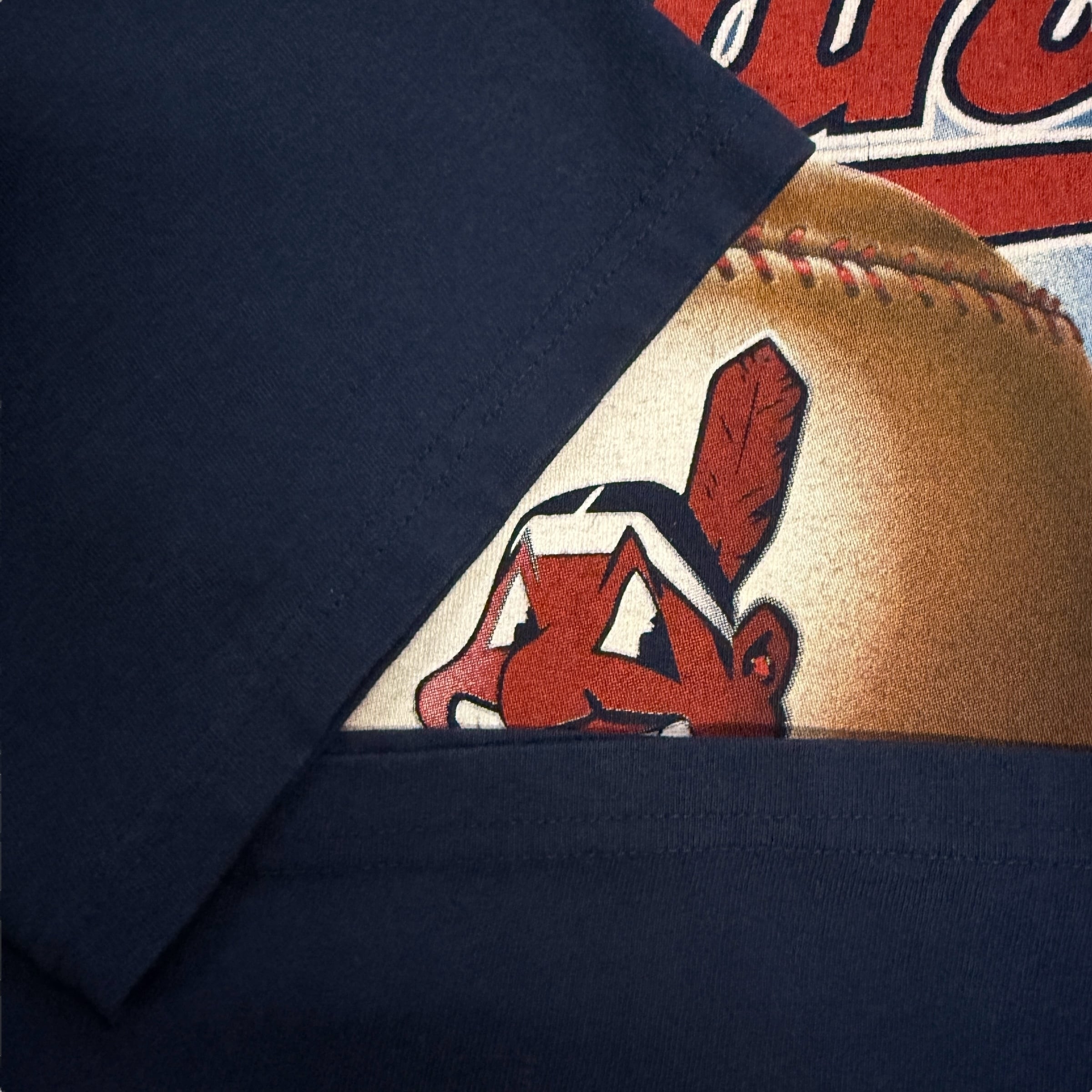 MLB インディアンス Tシャツ ワフー酋長 Big Logo T-Shirt