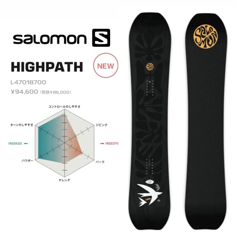 型落ち . 22-23年モデル SALOMON. HIGHPATH. サロモン ハイパス