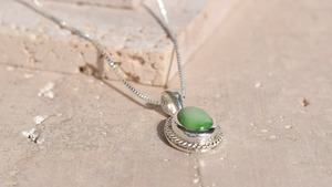 Emerald valley necklace《silver925》