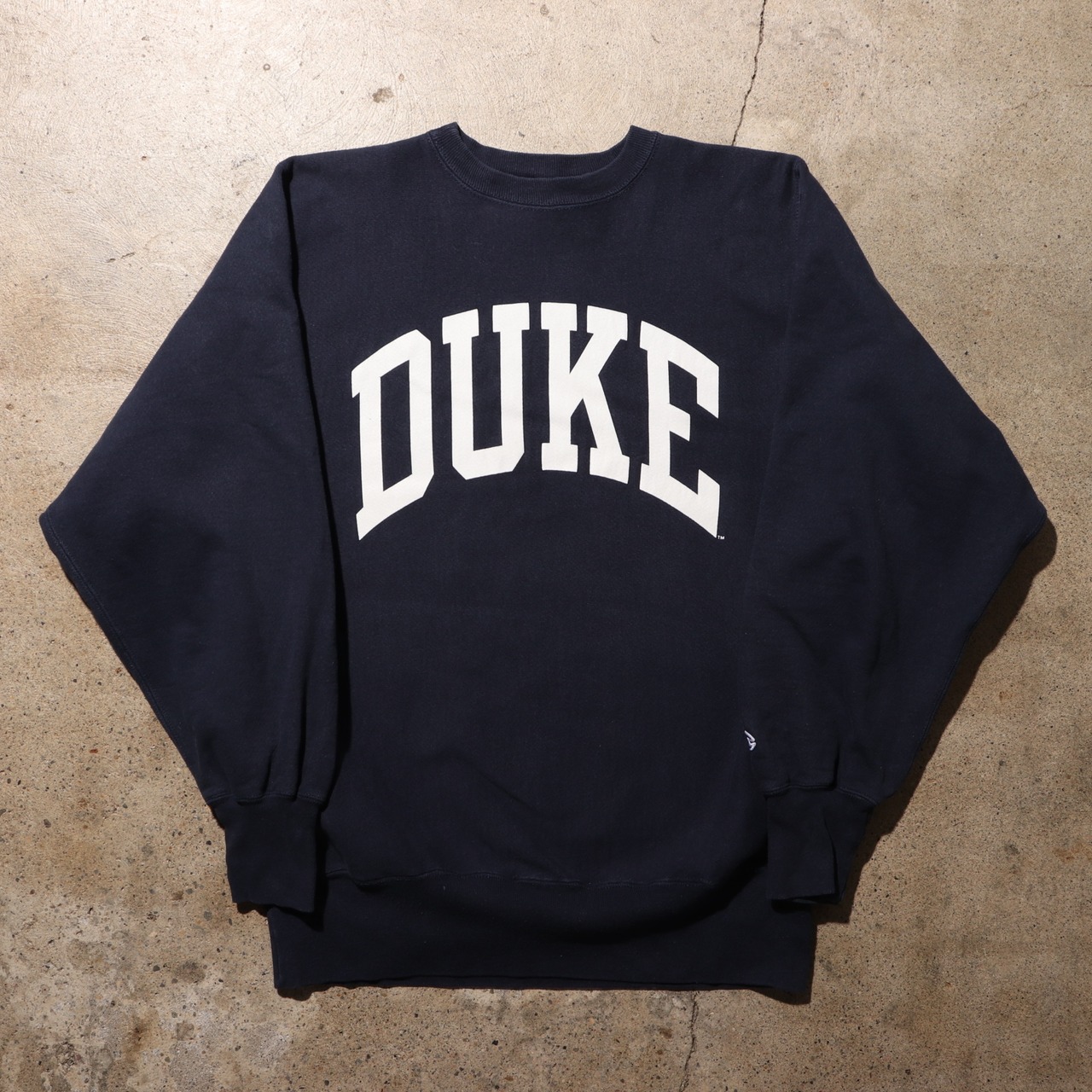 美品 XL 90s DUKE リバースウィーブ チャンピオン ネイビー スウェット デューク Reverse weave champion