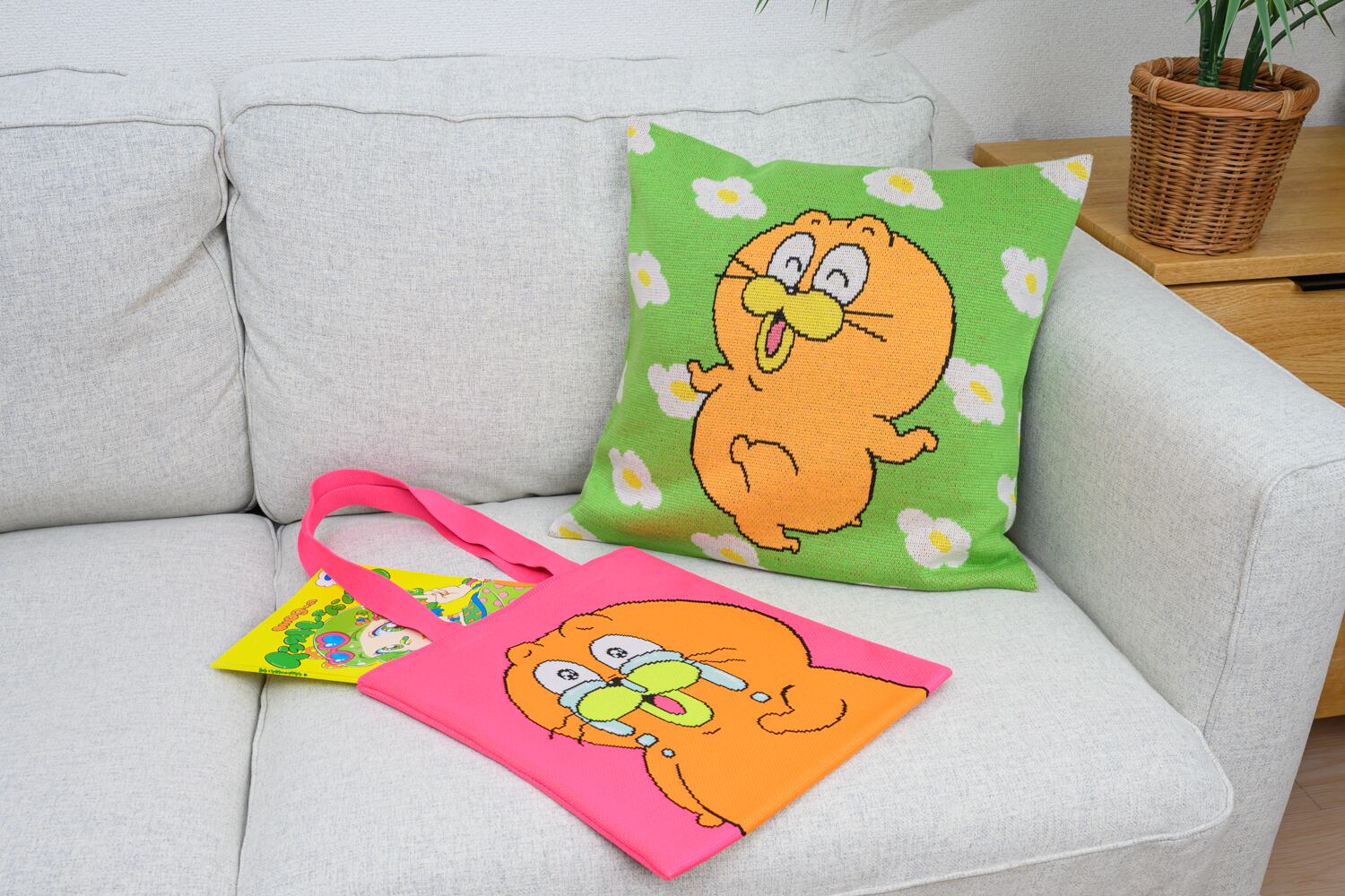 mog ニットトートバッグB（もぐおさん） | TOKYO PiXEL. shop & gallery