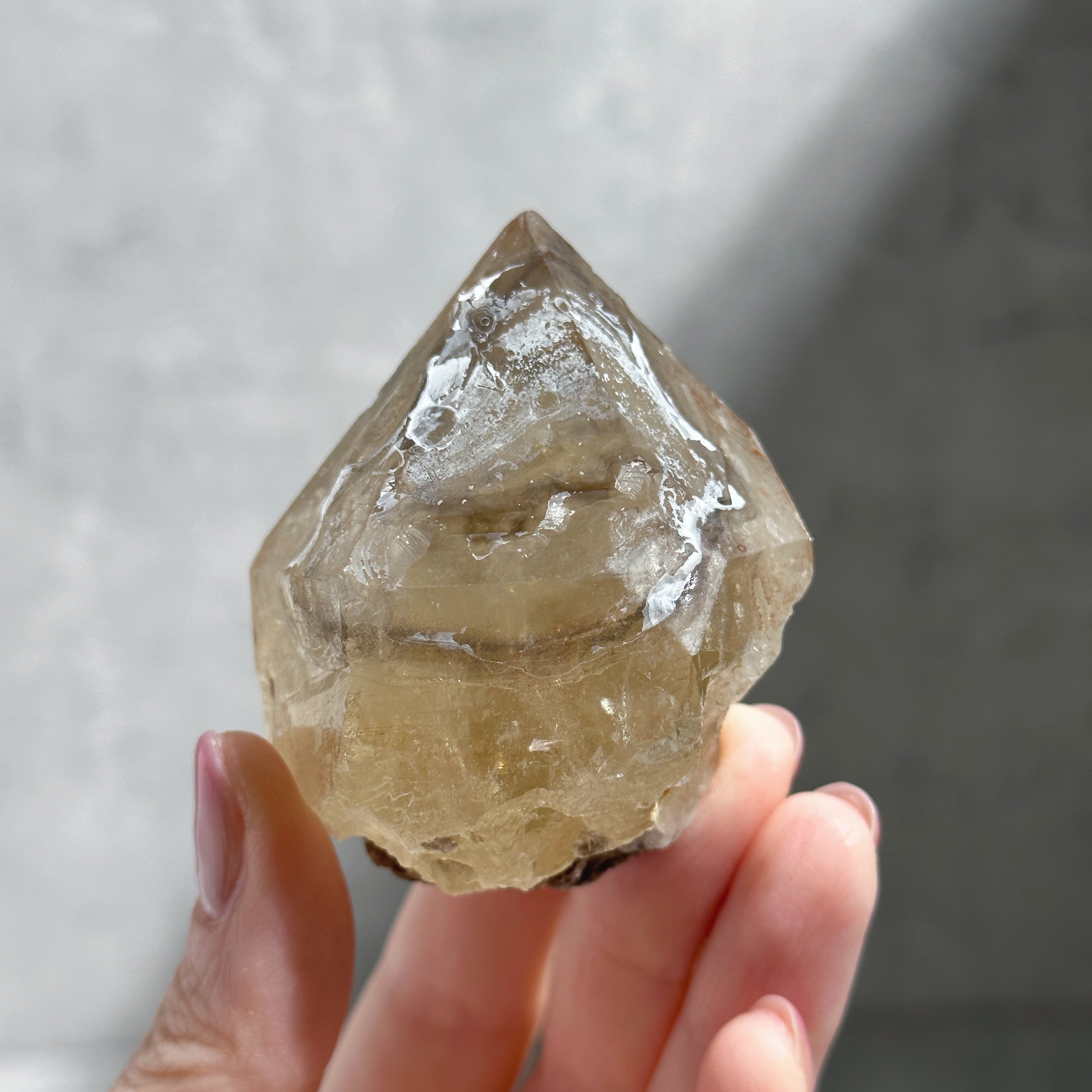 レコードキーパー△雲母◎シトリン（黄水晶） 原石04◇ Citrine