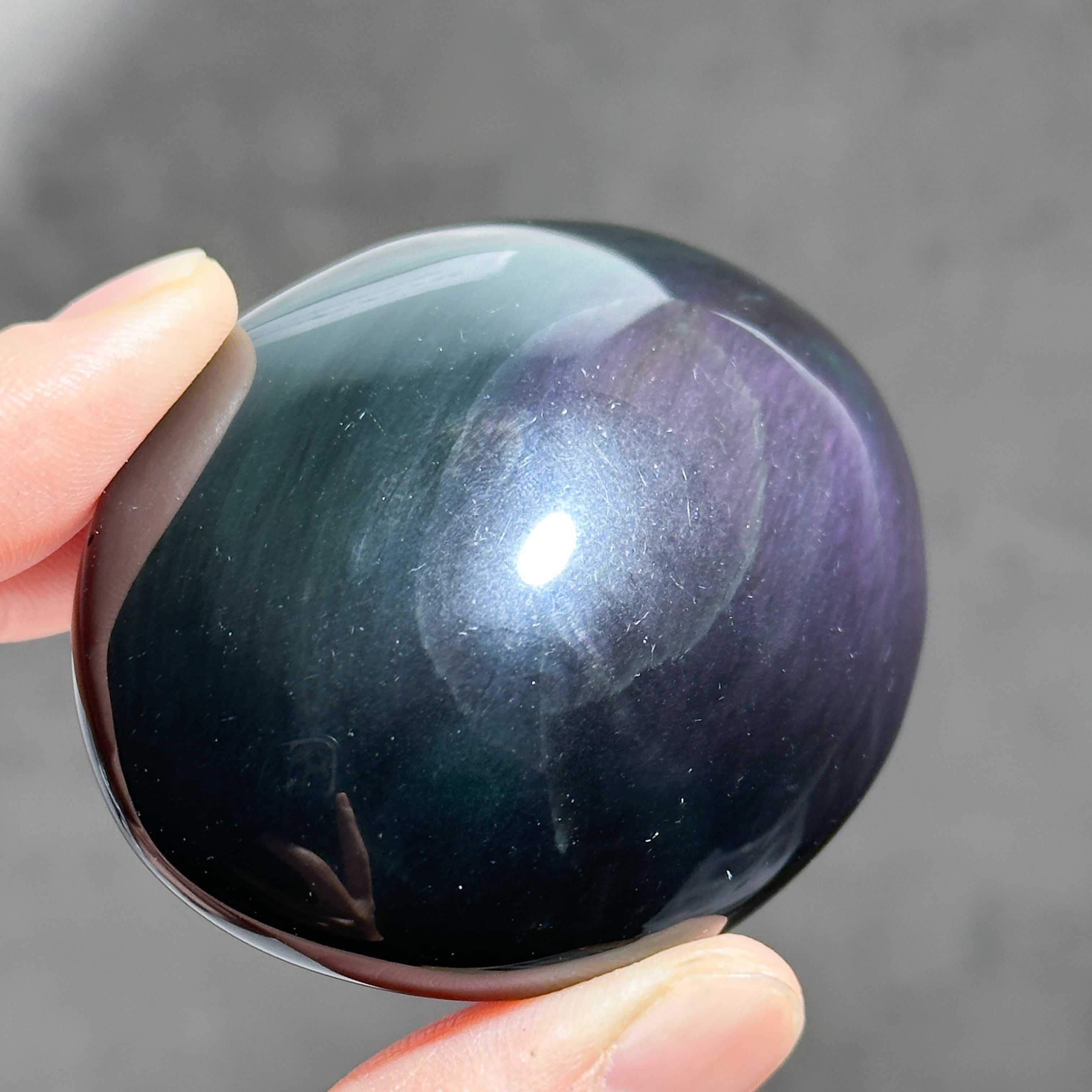 レインボーオブシディアン パーム62◇ Rainbow Obsidian ◇天然石