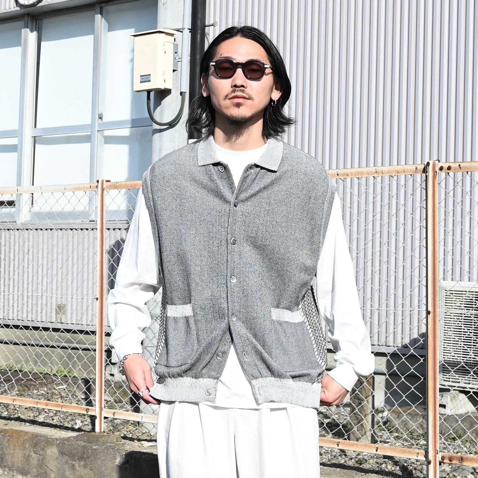 YASHIKI / Kinkai Collar Vest | GANKO