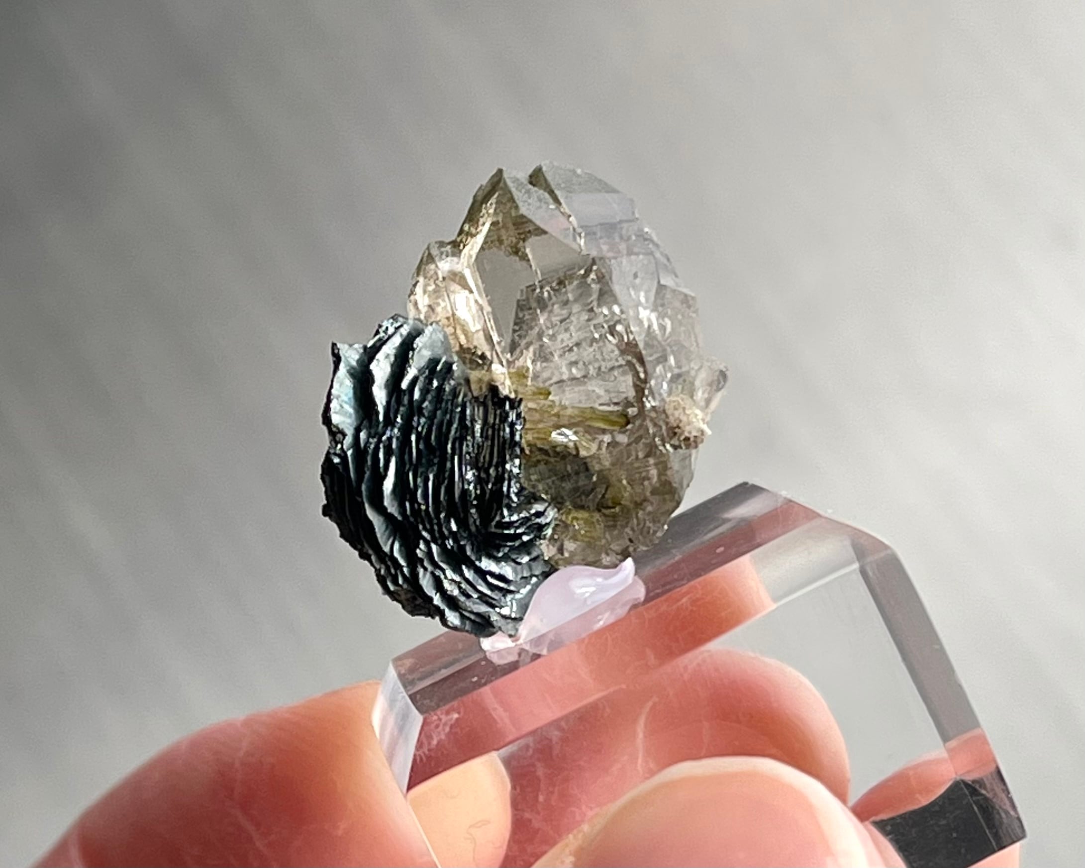 スモーキークォーツ / ヘマタイト【Smoky Quartz with Hematite