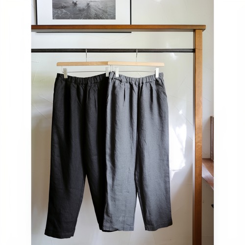 《別注》fog linen work │テーパードパンツ（厚地リネン・3色）