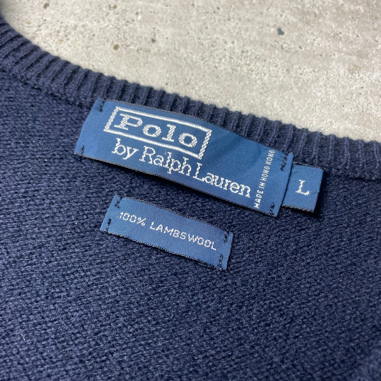 Polo by Ralph Lauren ポロバイラルフローレン ラムウールニットベスト 