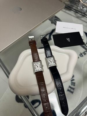 Velvet Leather Minimum Watch(3color)
