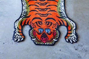 Tibetan Tiger Rug 《XSサイズ・シルク015》チベタンタイガーラグ