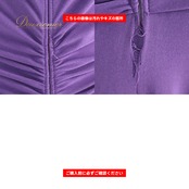 社交ダンス 衣装 in the MOOD インザムード ドレス ワンピース スタンダード パープル系 紫 無地 レース 上品 高級感 ダンス パーティ 発表会 レディース ステージ エレガント
