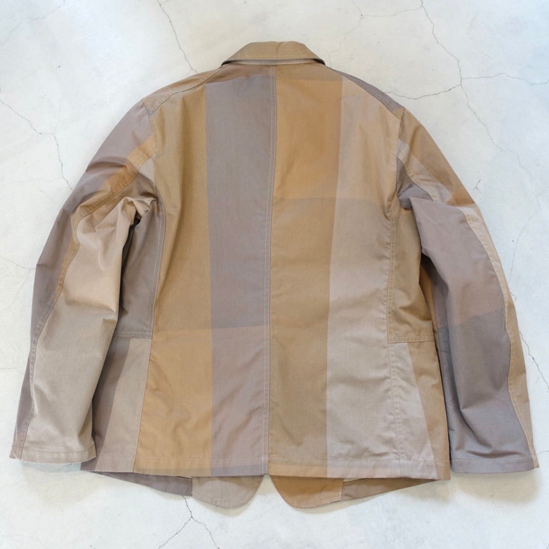 SEVEN BY SEVEN SWITCHING WORK JACKET -Big block check- Size：M