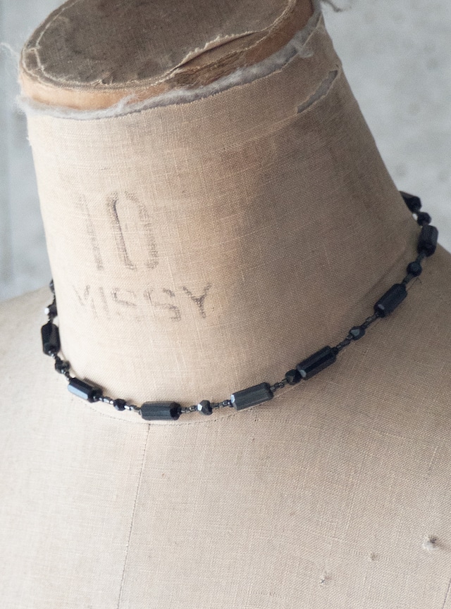 unknown used Glass beads necklace