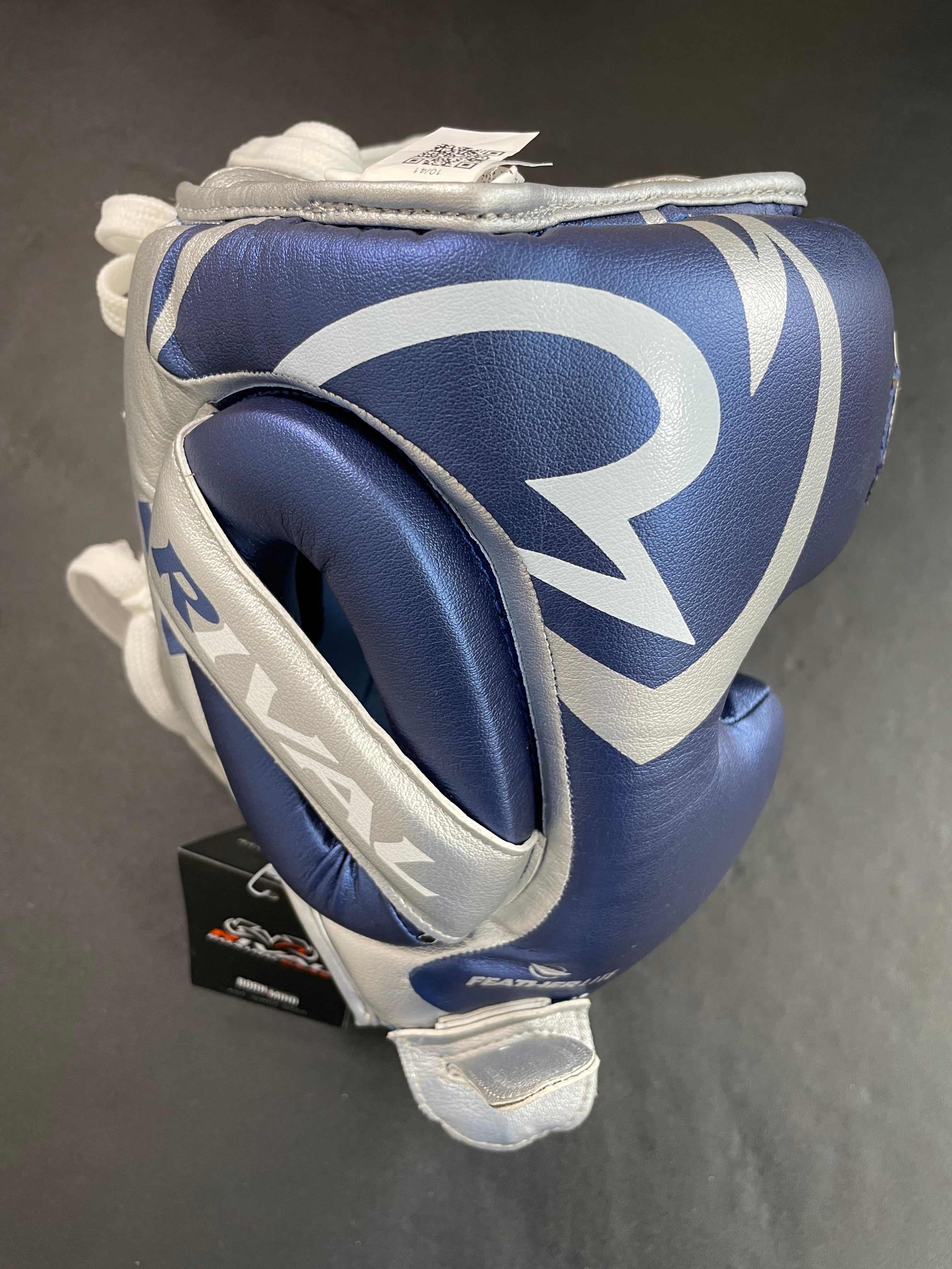 RIVALライバルRHG100プロフェッショナルヘッドギア　メタリックブルー/シルバー | ボクシング格闘技専門店　OLDROOKIE powered  by BASE