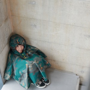 こどもポンチョ "camouflage" Mサイズ