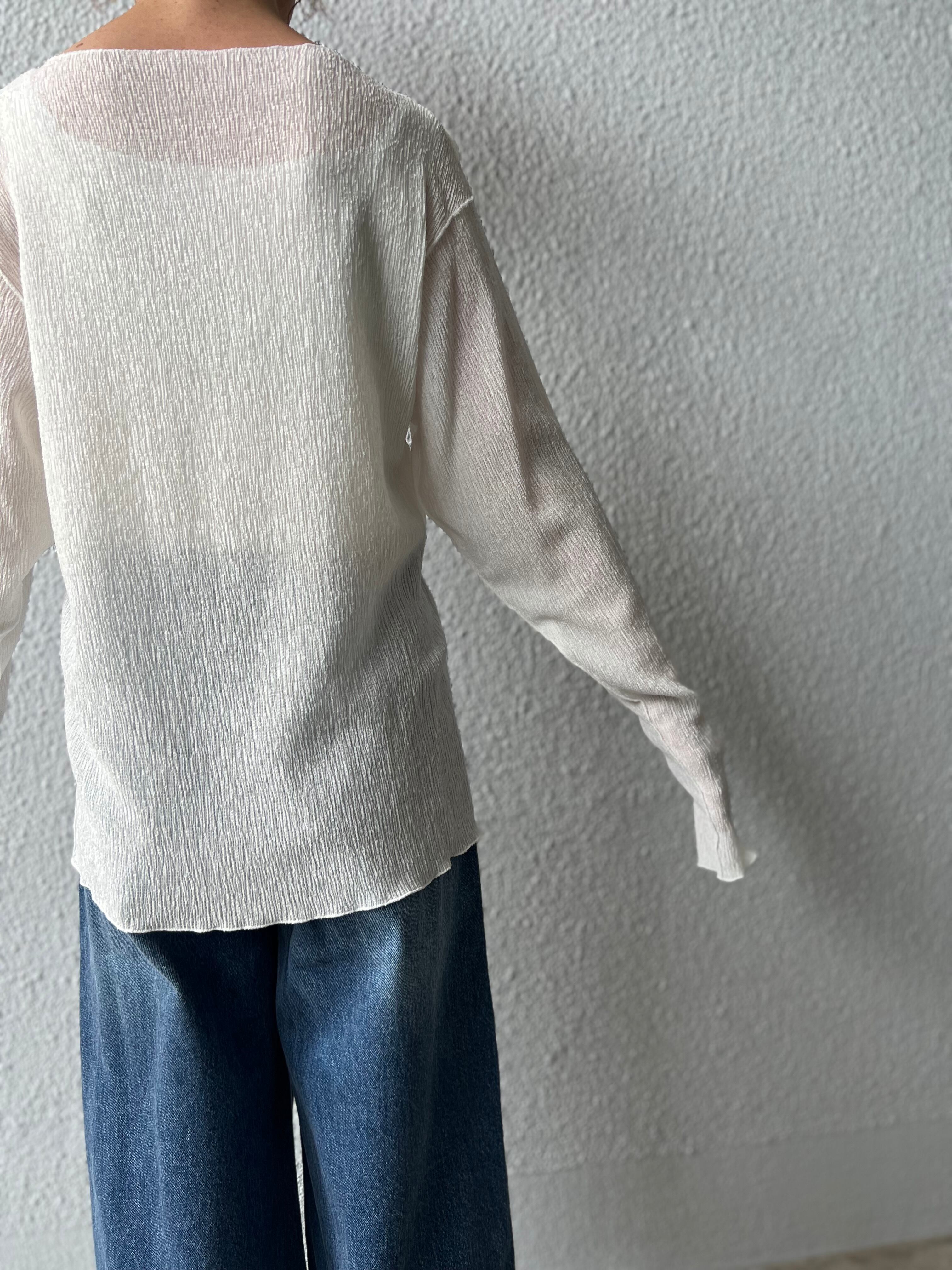 【PASSIONE】シアーテレコストレッチプルオーバー 536980