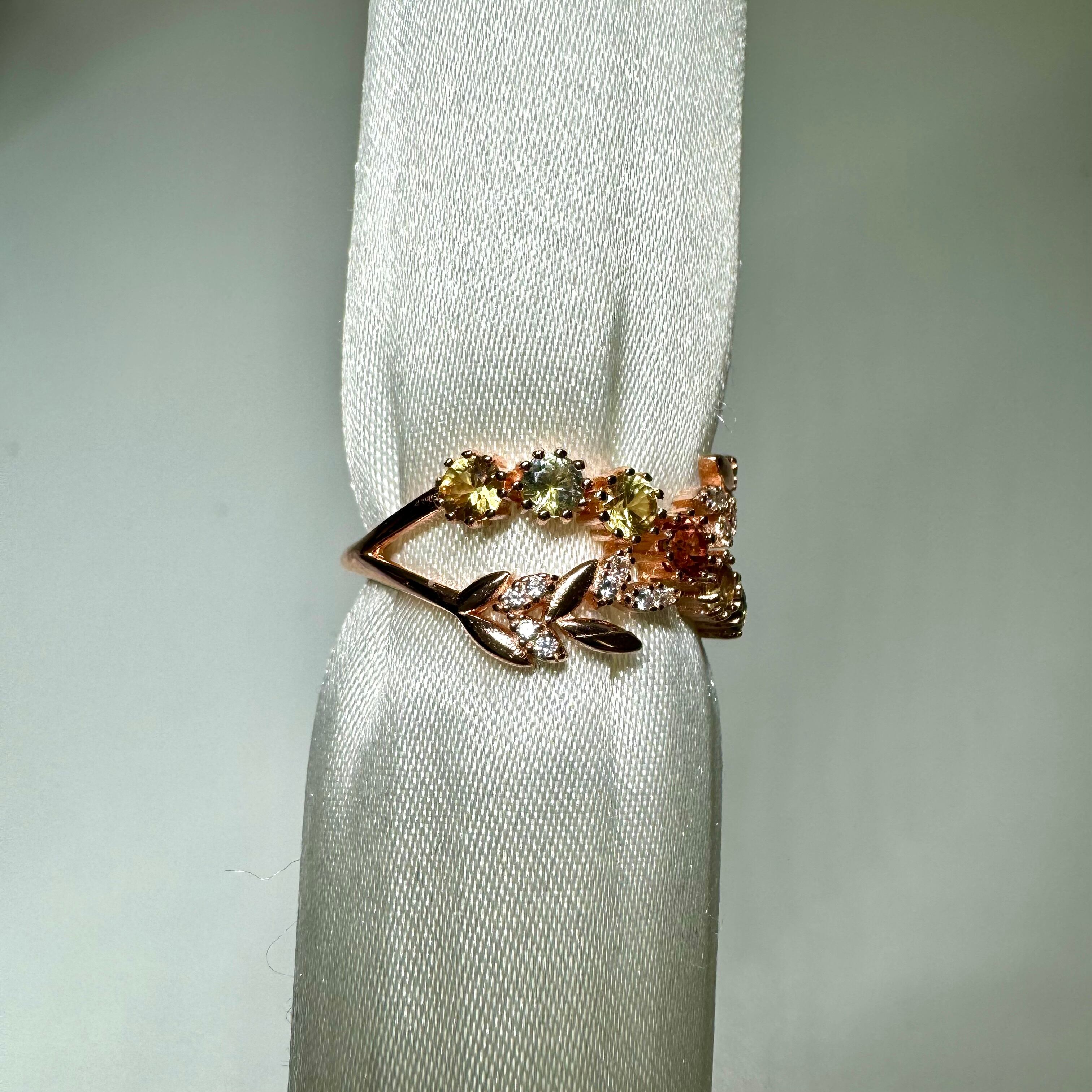 Nature Ring♦︎ファンシーサファイア ♦︎