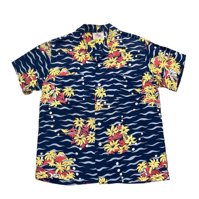 vintage 1950’s KAHANAMOKU rayon hawaiian shirt