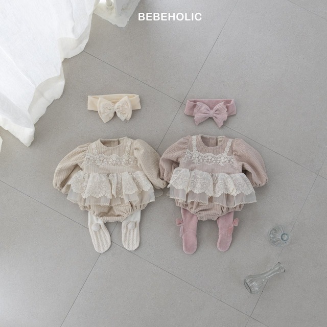 【取寄】bebeholic｜benny layered suit｜ベニーレイヤードスーツ｜S-L｜3-18m｜25 winter