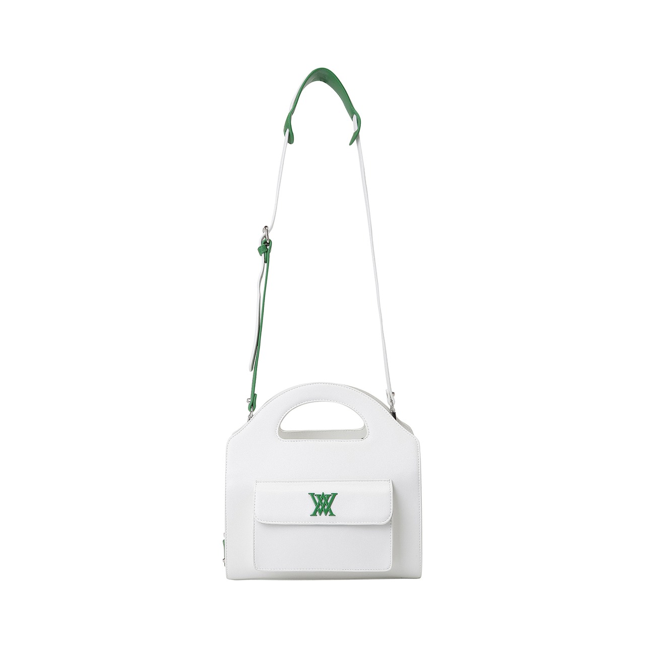 Mini Front Pocket Tote Bag [サイズ: F (AGCUUBG02WHF)] [カラー: WHITE]