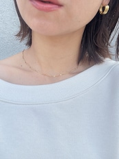 ボーンチェーンネックレス