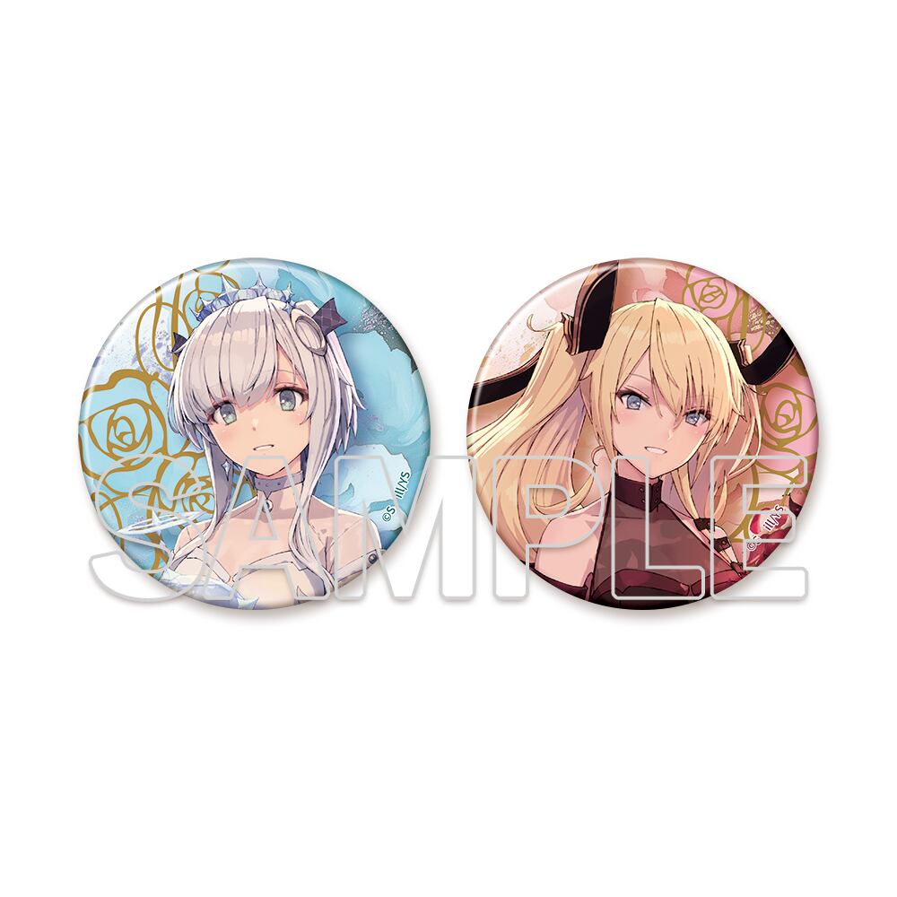 魔王学院の不適合者 完結記念 缶バッジ2個セット