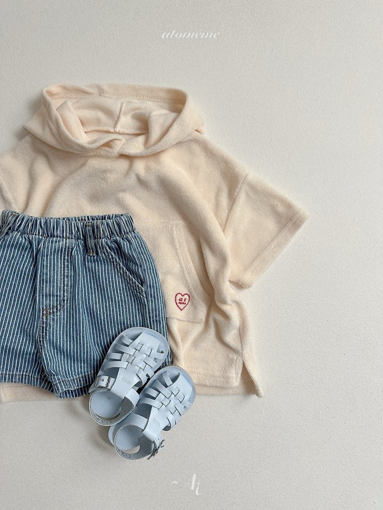 【取寄/韓国直送】atomeme 26/SM ルーシーデニムショートパンツ｜夏服｜韓国子供服