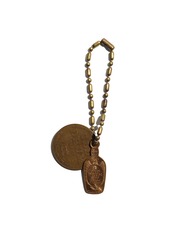 1930-40's Whiskey bottle metal tag