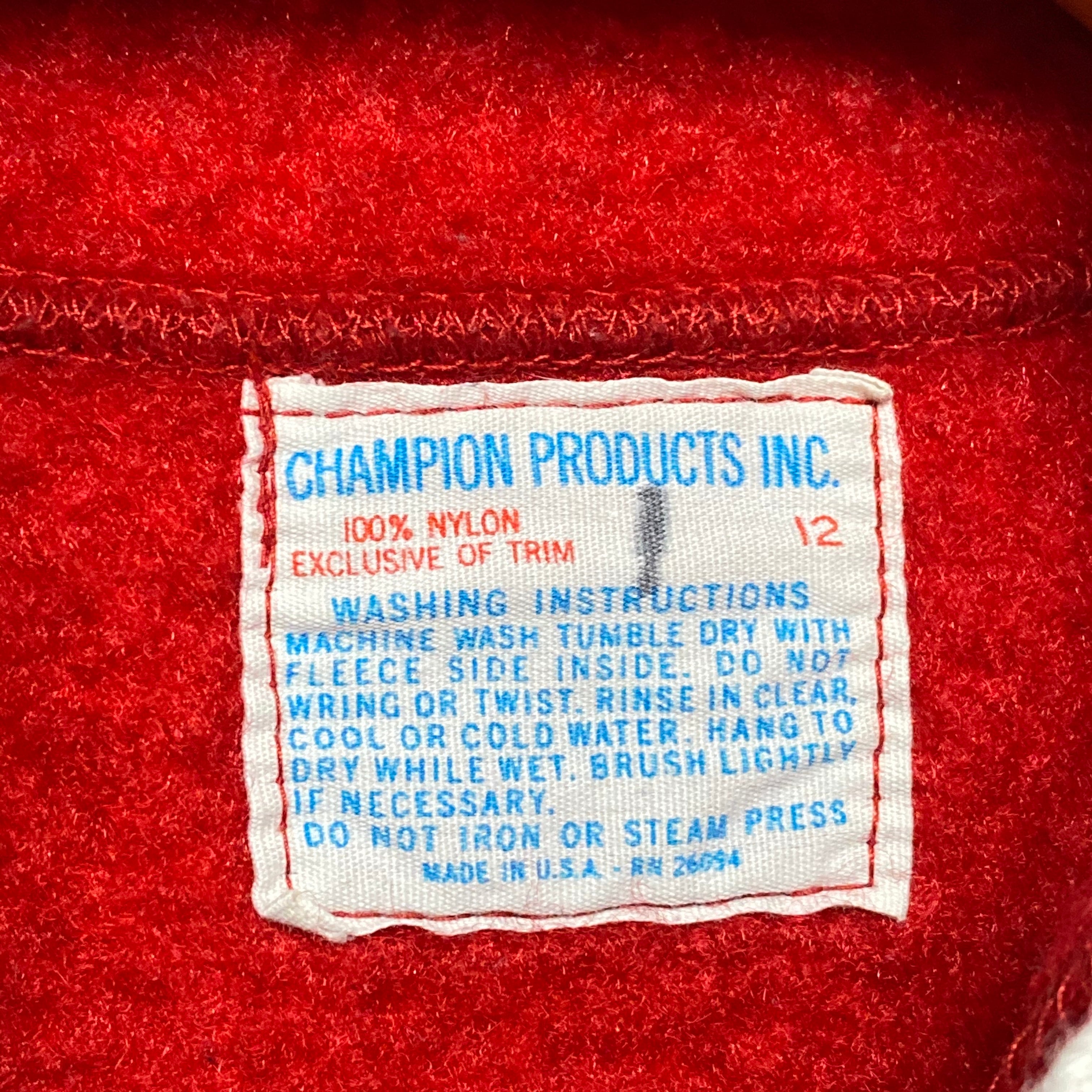 60年代 USA製 Champion チャンピオン プロダクツ タタキタグ ハーフ 
