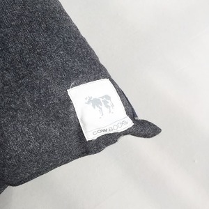 COWBOOKS / READING CUSHION / NAVY CHECK / カウブックス / リーディングクッション / ネイビーチェック / (B)