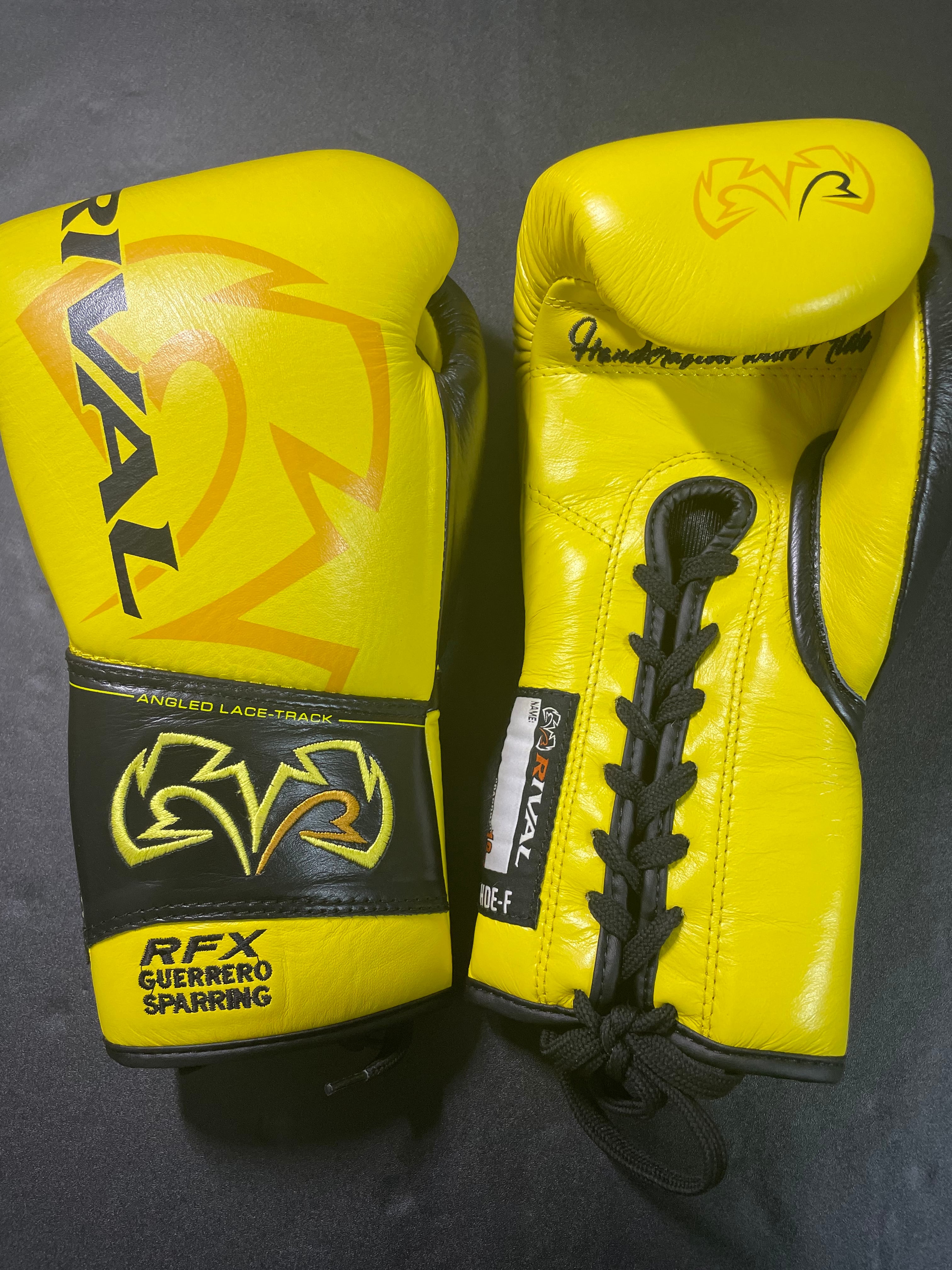 Rival RFXゲレーロスパーリンググローブ イエロー/ブラックRFX-GUERRERO SPARRING GLOVES - HDE-F |  ボクシング格闘技専門店　OLDROOKIE powered by BASE