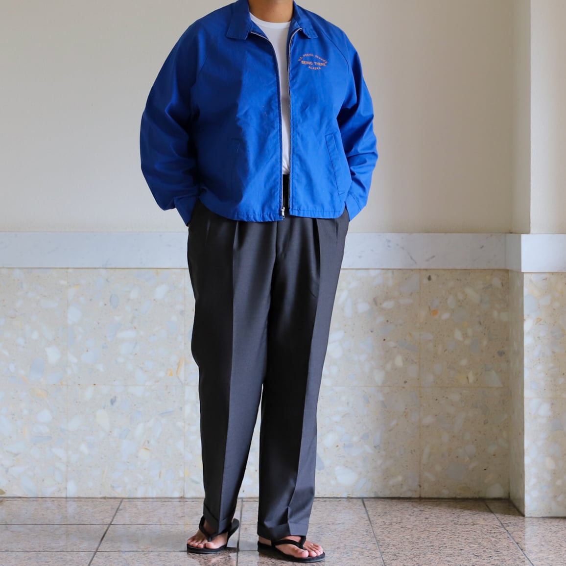 逸品】70s Vintage Special swing top jacket blouson made in USA big