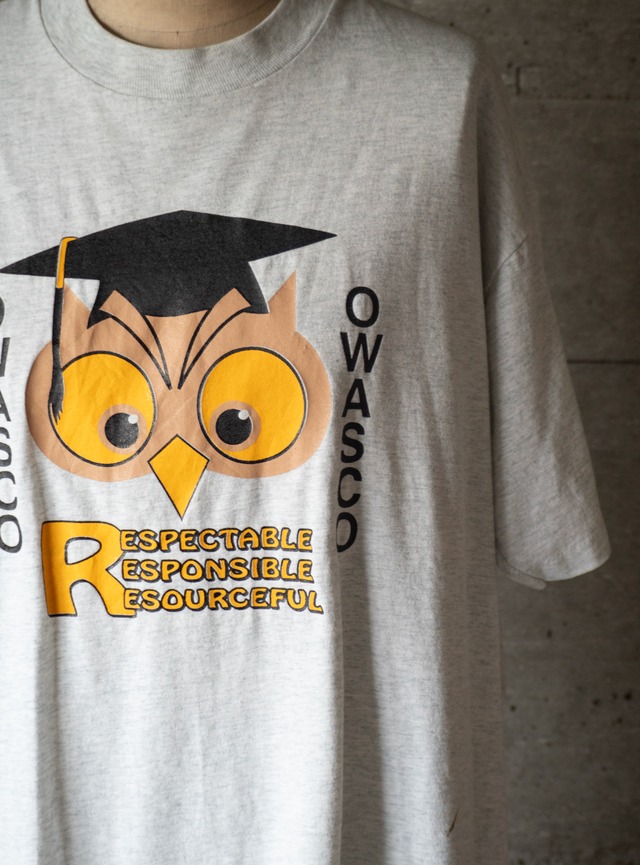 "OWASCO" 1990s School t-shirt