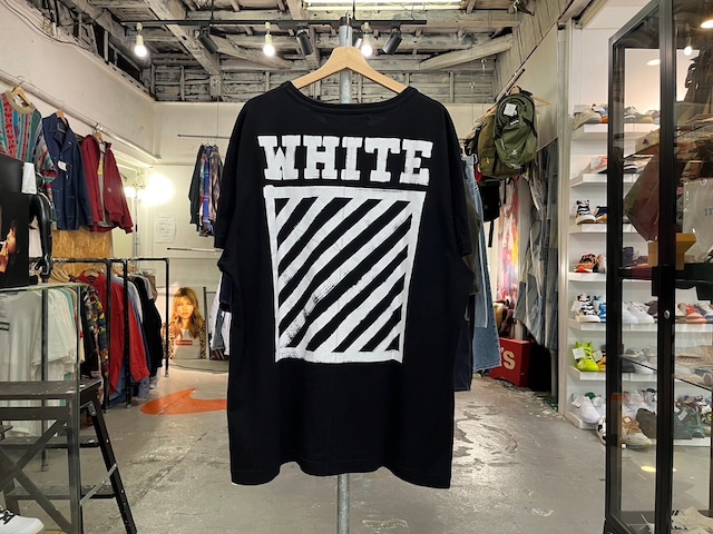 OFF-WHITE DIAGOBALS OVERSIZED TEE BLACK XL OMAA002G20JER004 83711