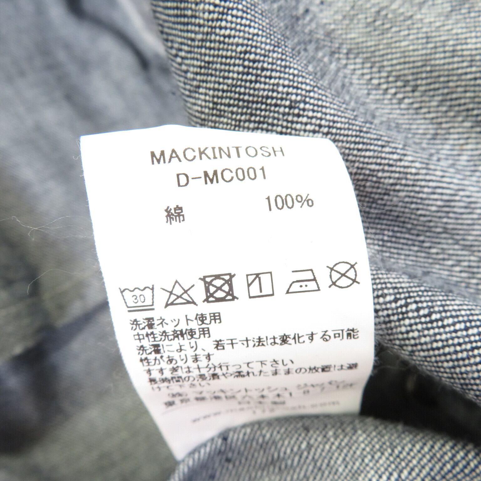 マッキントッシュ MACKINTOSH デニムコート D-MC001 日本製