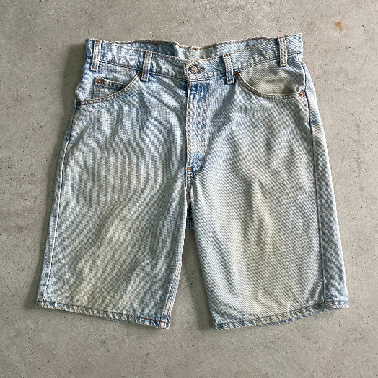 リーバイス バギーデニム デニムショーツ メンズ USA製 90年代 Levi s 