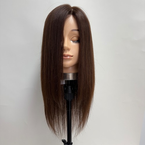 スキンレース生え際(テープ台付き) 未カット 50cm ナチュラルブラウン系