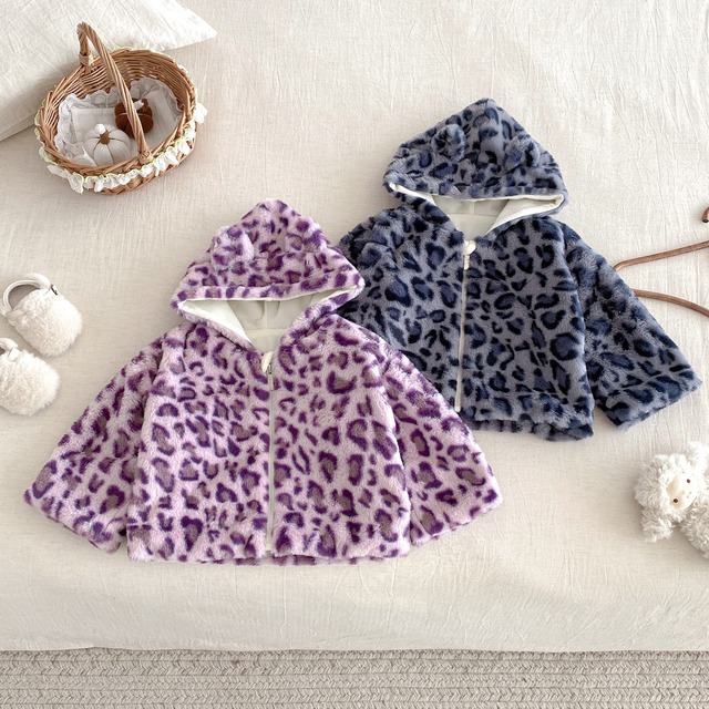 【冬作】レオパード柄 アウター